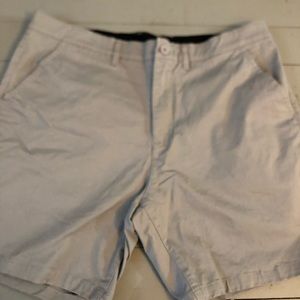 Men’s grey chino shorts - xl - bottoms lab